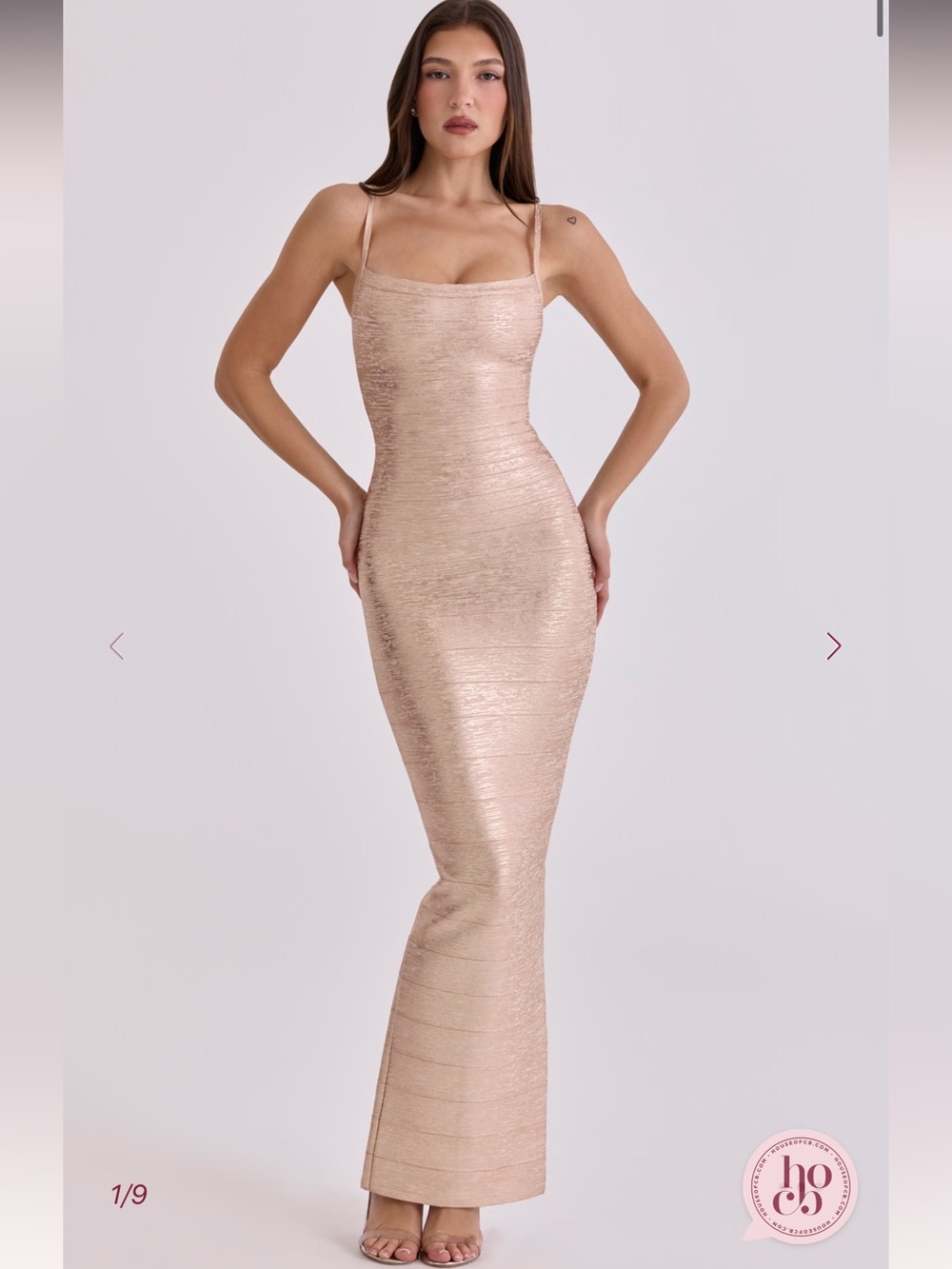 house of cb “the body” maxi dress